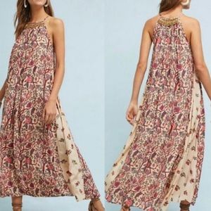 Anthropologie Nikasha Halter Maxi